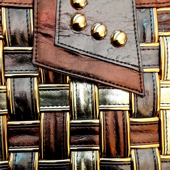 Bronze and gold handbag - Picture 8 of 8